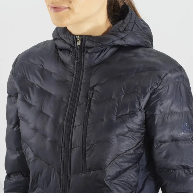 Jaquetas Isoladas Salomon Outpeak Primaloft Feminino Pretas | PT M68123